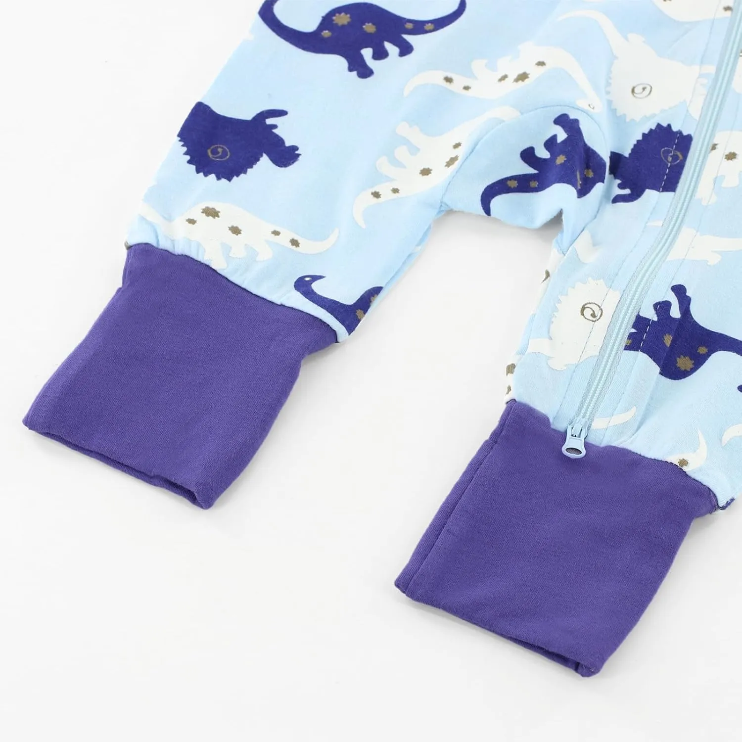 Baby Boys Girls Cotton Long Sleeve zipper jumpsuit Baby 2 way zipper cozy warm fall/Winter jumpsuit 3M-3Years