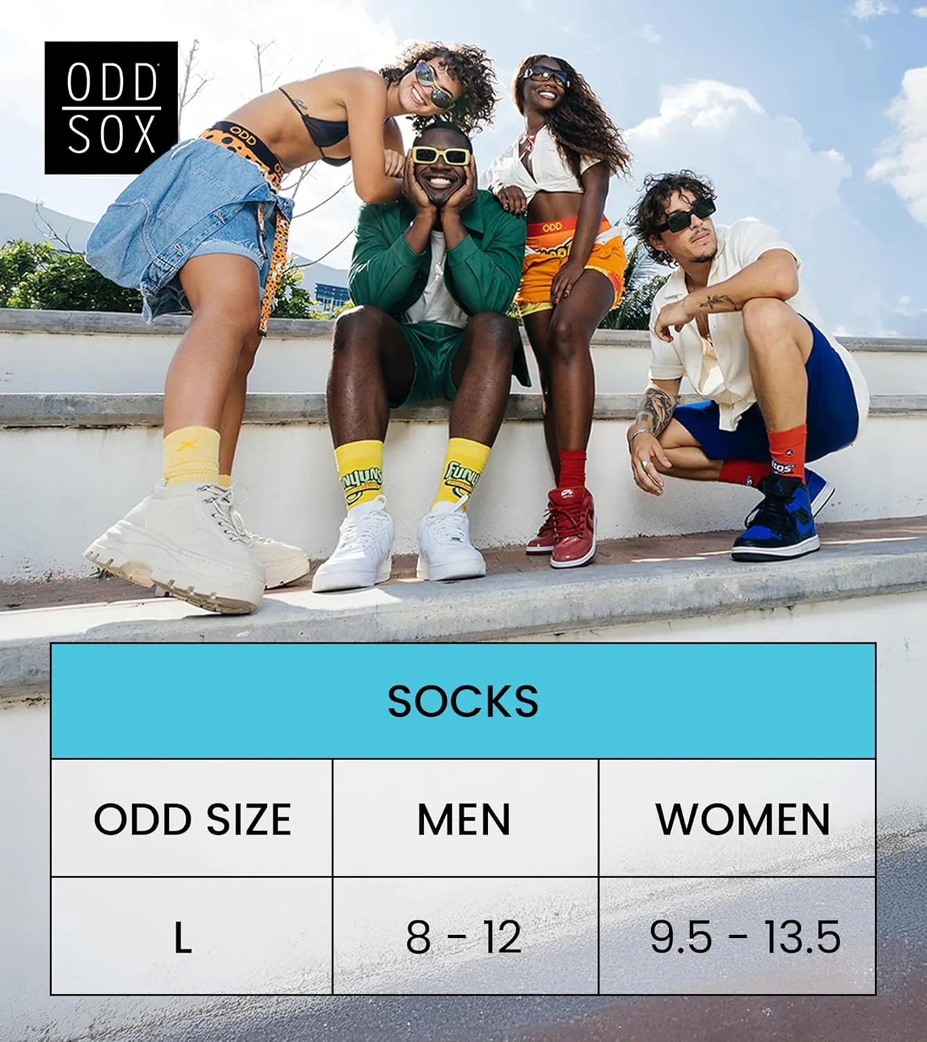 Basix, Ankle High Socks, Vibrant Colors, Knit Cotton, Comfortable Fit