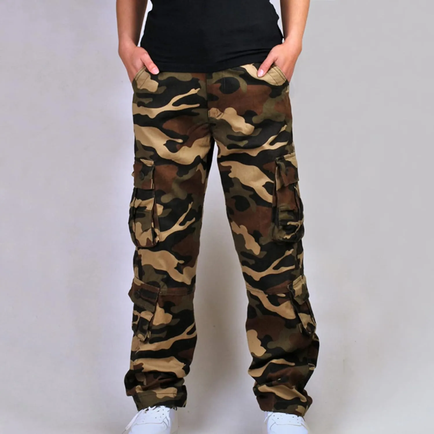 Cargo Pants for Men Casual Lightweight Work Pants Relaxed Fit Tactical Pant Jogger Classic Fit Multi Pockets Pants