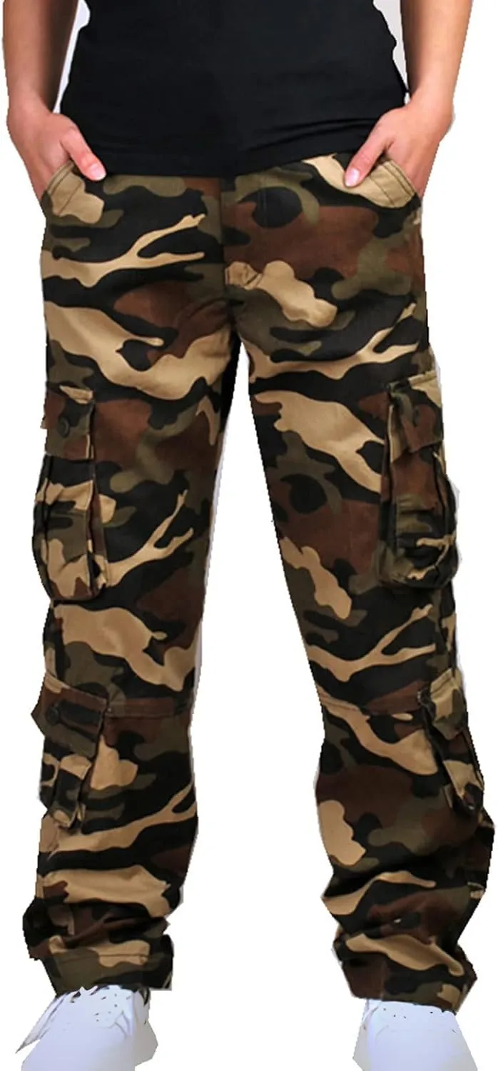 Cargo Pants for Men Casual Lightweight Work Pants Relaxed Fit Tactical Pant Jogger Classic Fit Multi Pockets Pants