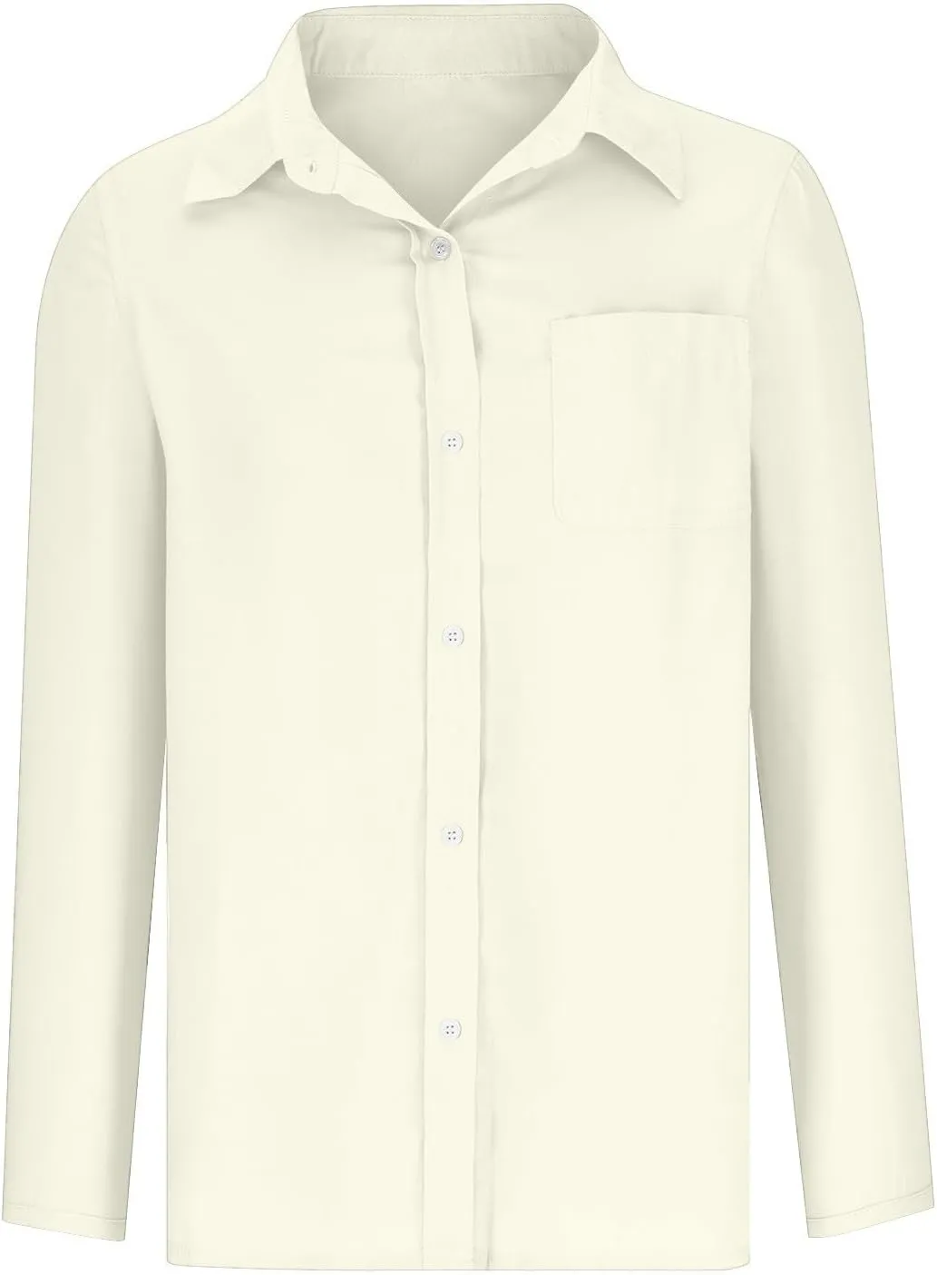 Cotton Linen Shirts for Women 2025 Trendy Long Sleeve Button Up V Neck T-Shirt Spring Summer Casual Loose Blouse Tops