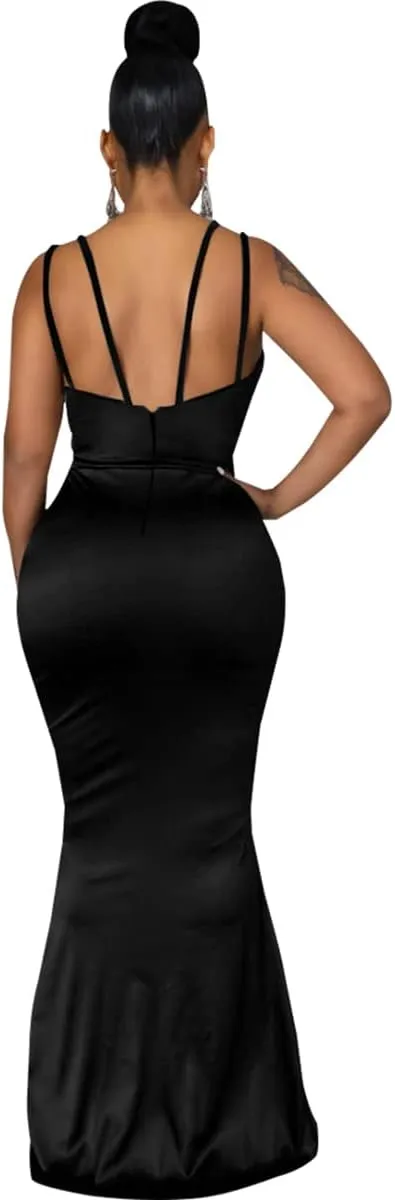 FairyLove Womens Sexy Bridesmaid Formal Evening Gown Dresses Wedding Guest Dress
