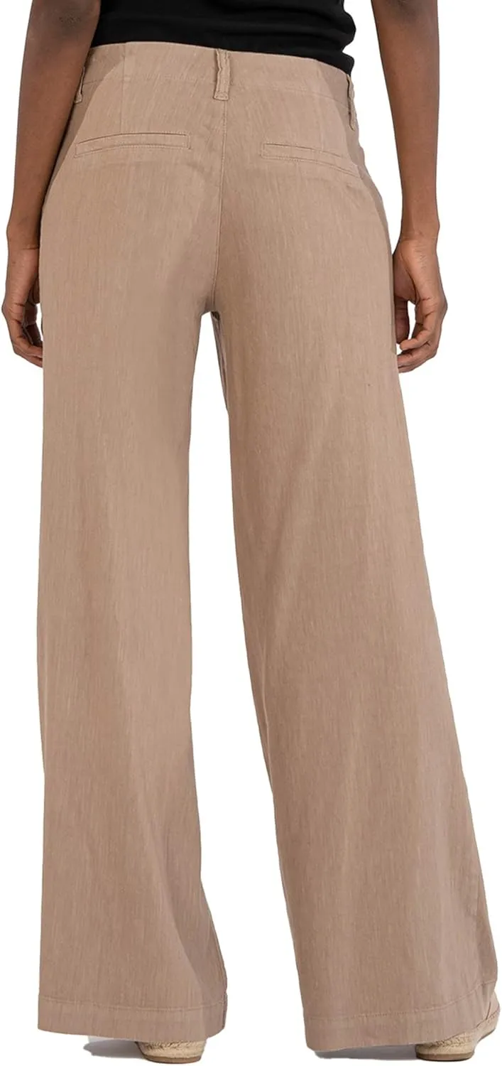 KUT from the Kloth Meg Linen Wide Leg Pants