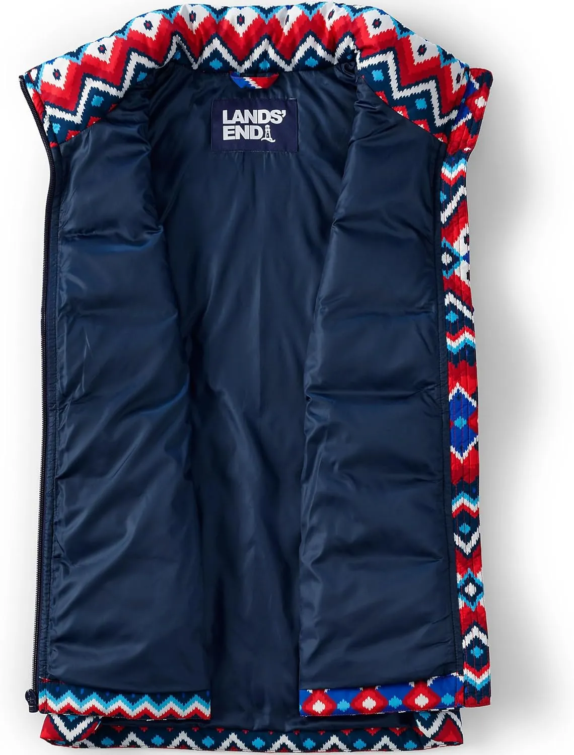 Lands' End Men's Down Puffer Vest