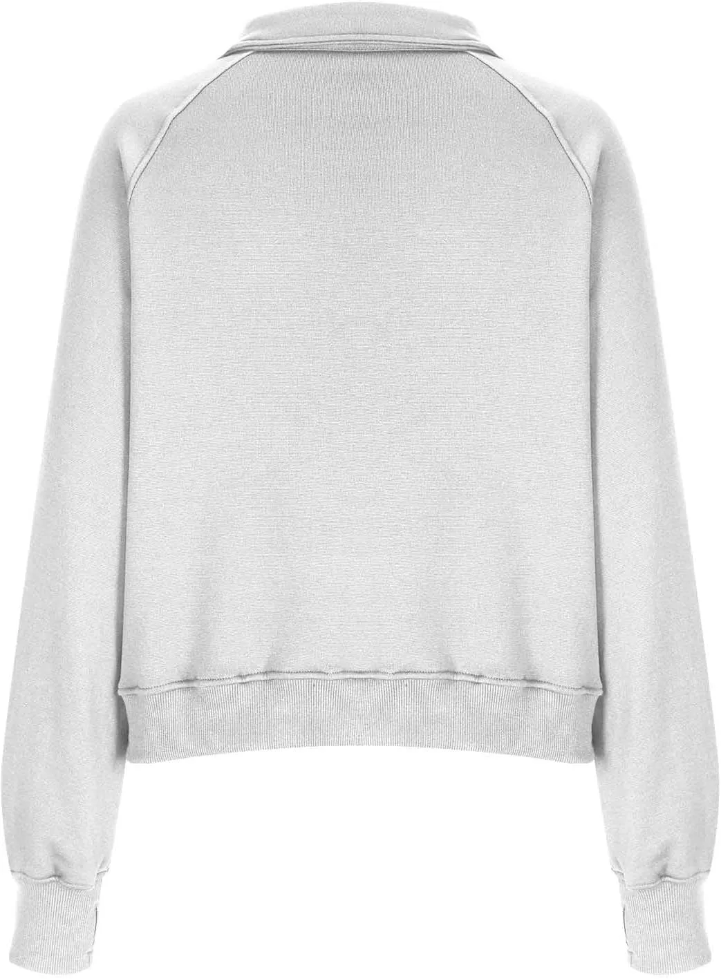 lcziwo Half Zip Sweatshirts Women Oversized Fleece Cropped Pullover Quarter Zipper Fall Outfits 2024 Winter Clothes