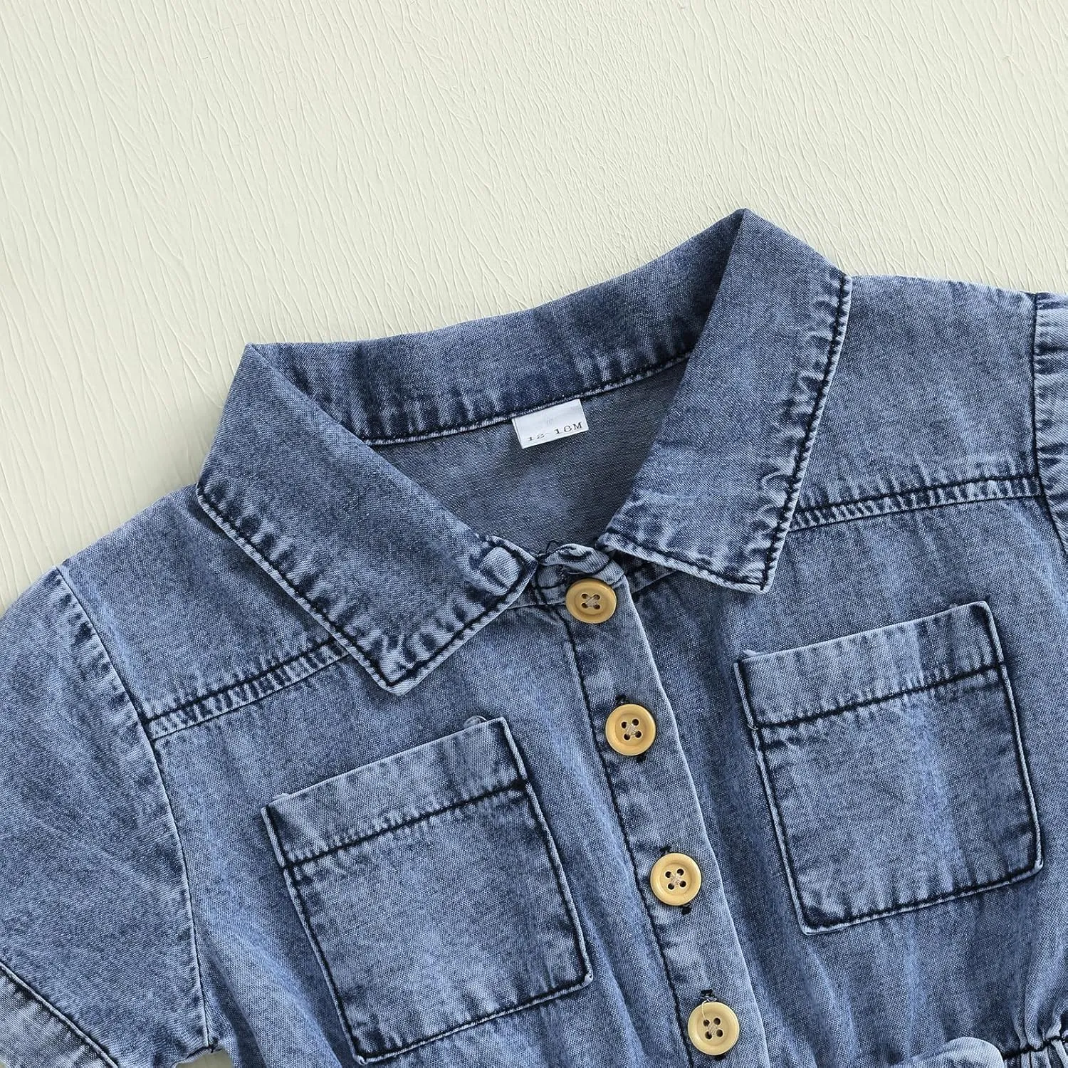 Ledy Champswiin Summer Toddler Girl Jumpsuit Shorts Little Girl Overalls Clothes Baby Jean Romper Jumpsuit One Piece Outfit