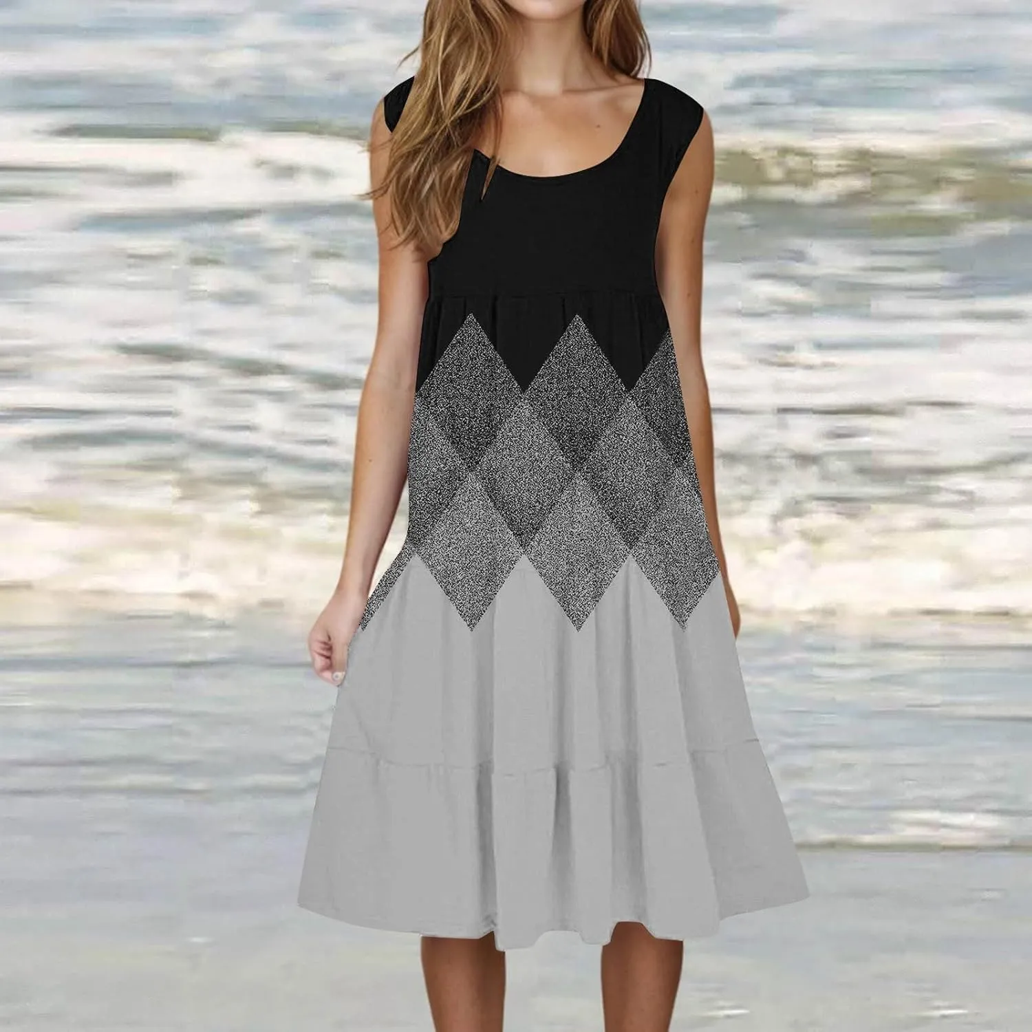 Linen Dresses for Women 2025 Summer Dresses for Women Plus Size Beach Dress Casual Sundresses Sexy Sleeveless Dress