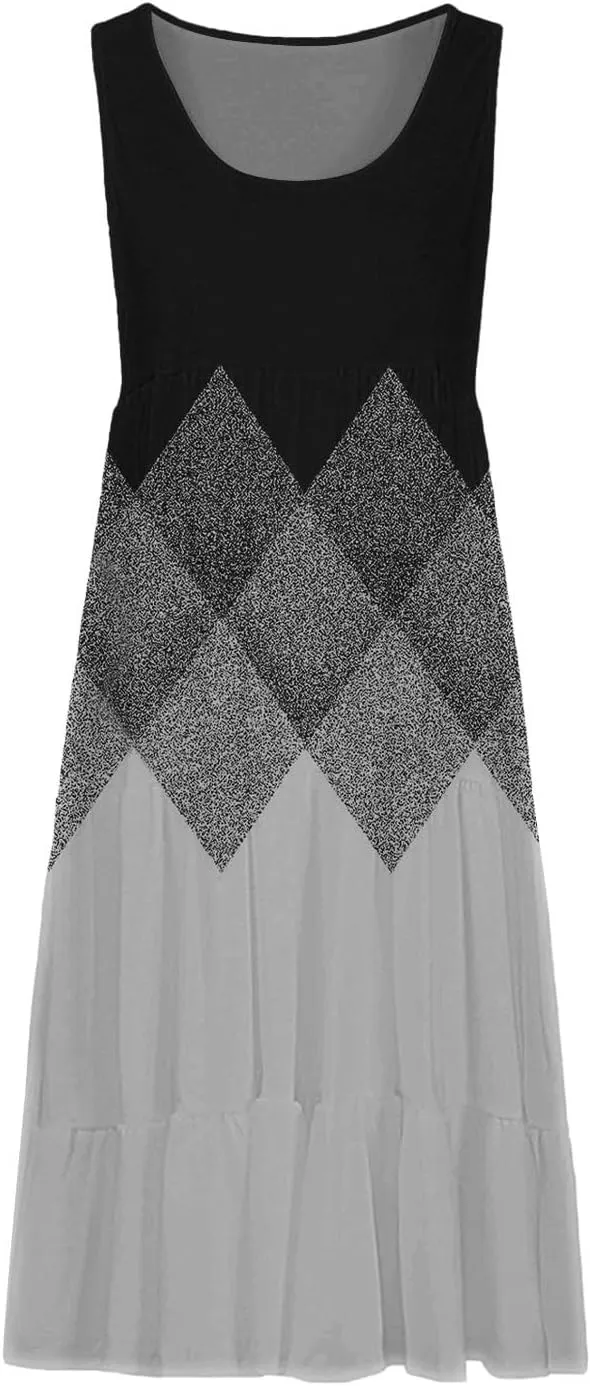 Linen Dresses for Women 2025 Summer Dresses for Women Plus Size Beach Dress Casual Sundresses Sexy Sleeveless Dress
