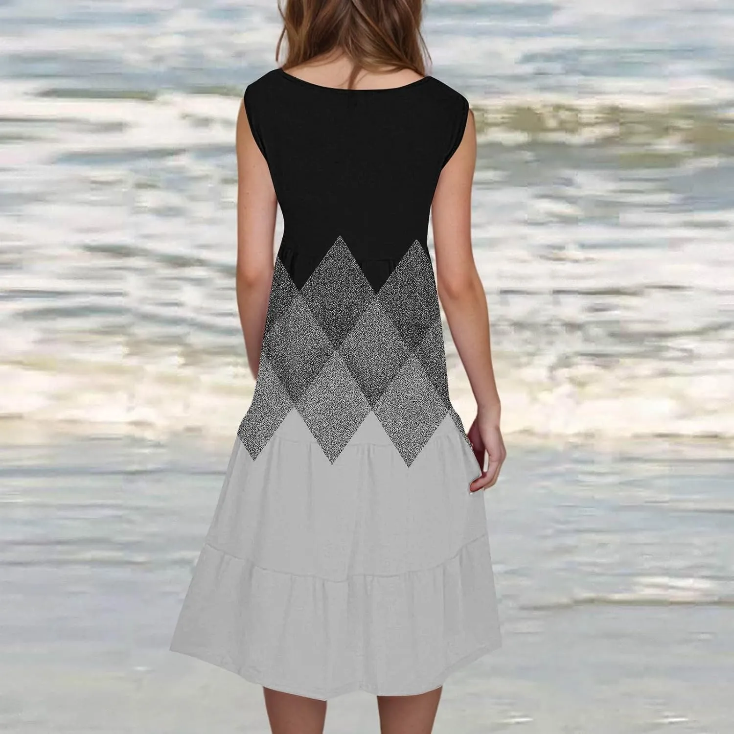 Linen Dresses for Women 2025 Summer Dresses for Women Plus Size Beach Dress Casual Sundresses Sexy Sleeveless Dress