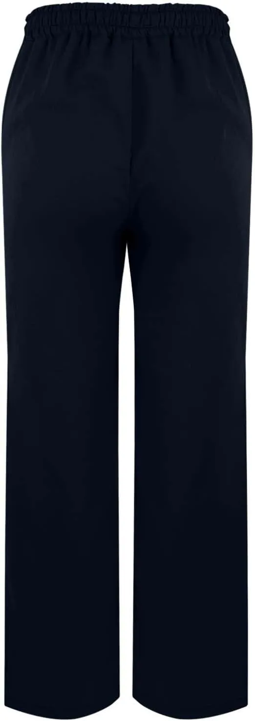 Linen Pants for Women 2025 Summer High Waist Elastic Drawstring Straight Leg Lounge Casual Lightweight Beach Trousers