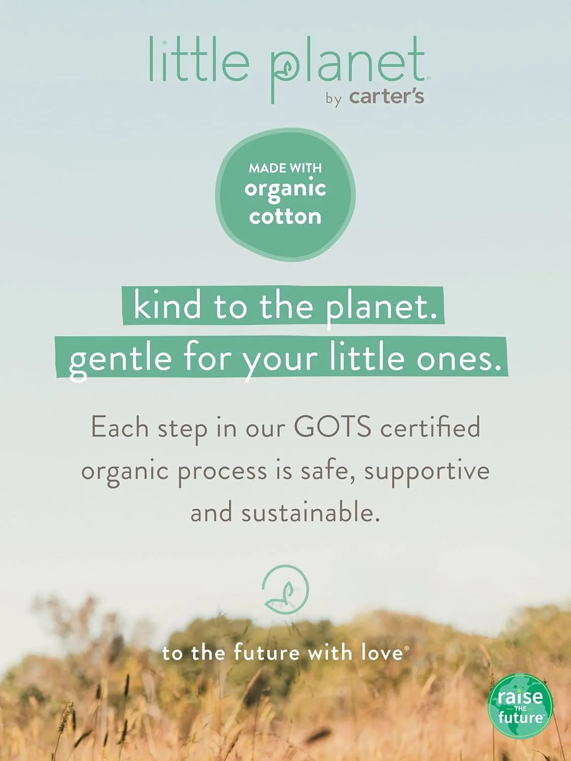 little planet by carter' Organic Cotton Terry Jumpsuit