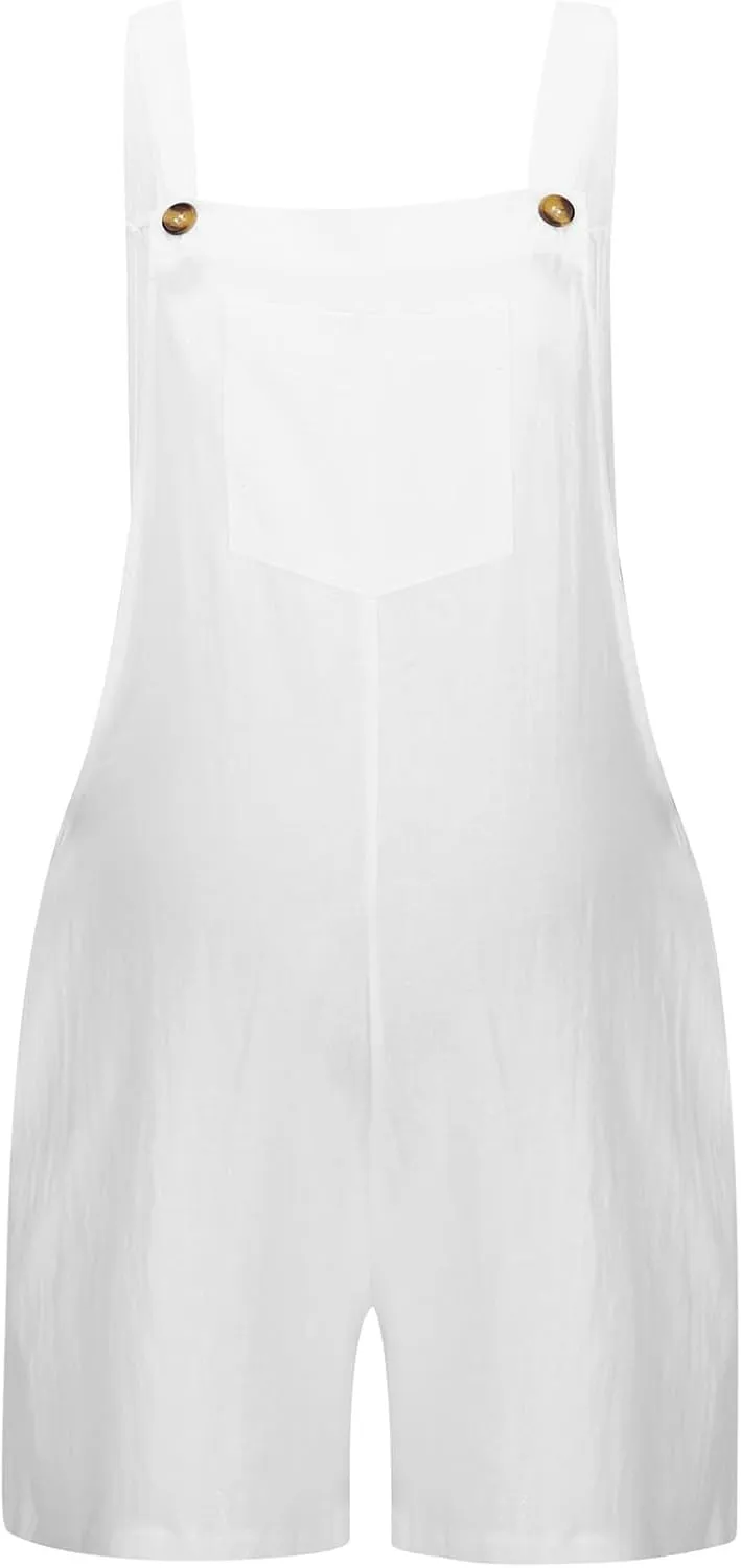Maternity Jumpsuit,Womens Casual Short Pants Rompers Maternity Overalls Pregnancy One Piece Outfits with Pocket