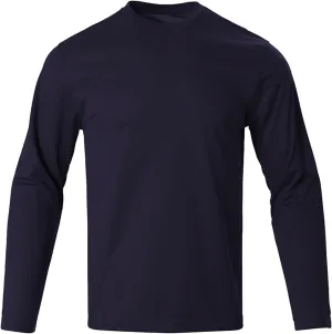 Men's Athletic Running T-Shirt Long Sleeve Quick Dry Gym Workout Tee Tops Outdoor Crewneck Active Performance Shirts