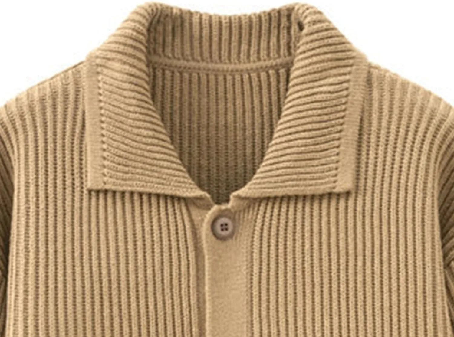 Mens Long Sleeve Knit Cardigan Button Down Male Knitted Sweater Casual Solid Color Knits Sweaters Coat