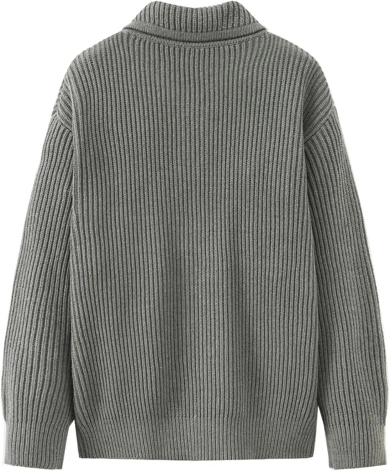Mens Long Sleeve Knit Cardigan Button Down Male Knitted Sweater Casual Solid Color Knits Sweaters Coat