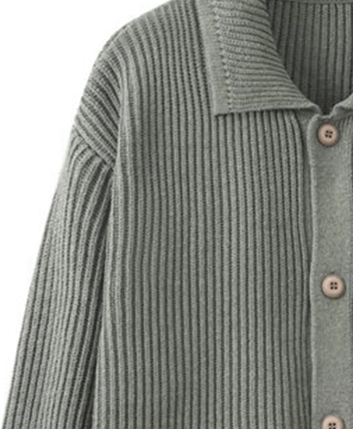 Mens Long Sleeve Knit Cardigan Button Down Male Knitted Sweater Casual Solid Color Knits Sweaters Coat