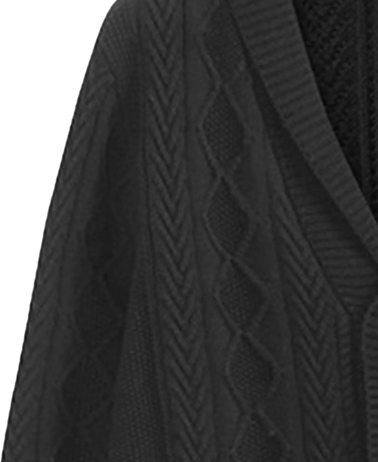Men's Pocket Knitted Sweater Jacket Casual Button Down Men Knit Sweaters Coat Shawl Collar Knits Cardigan