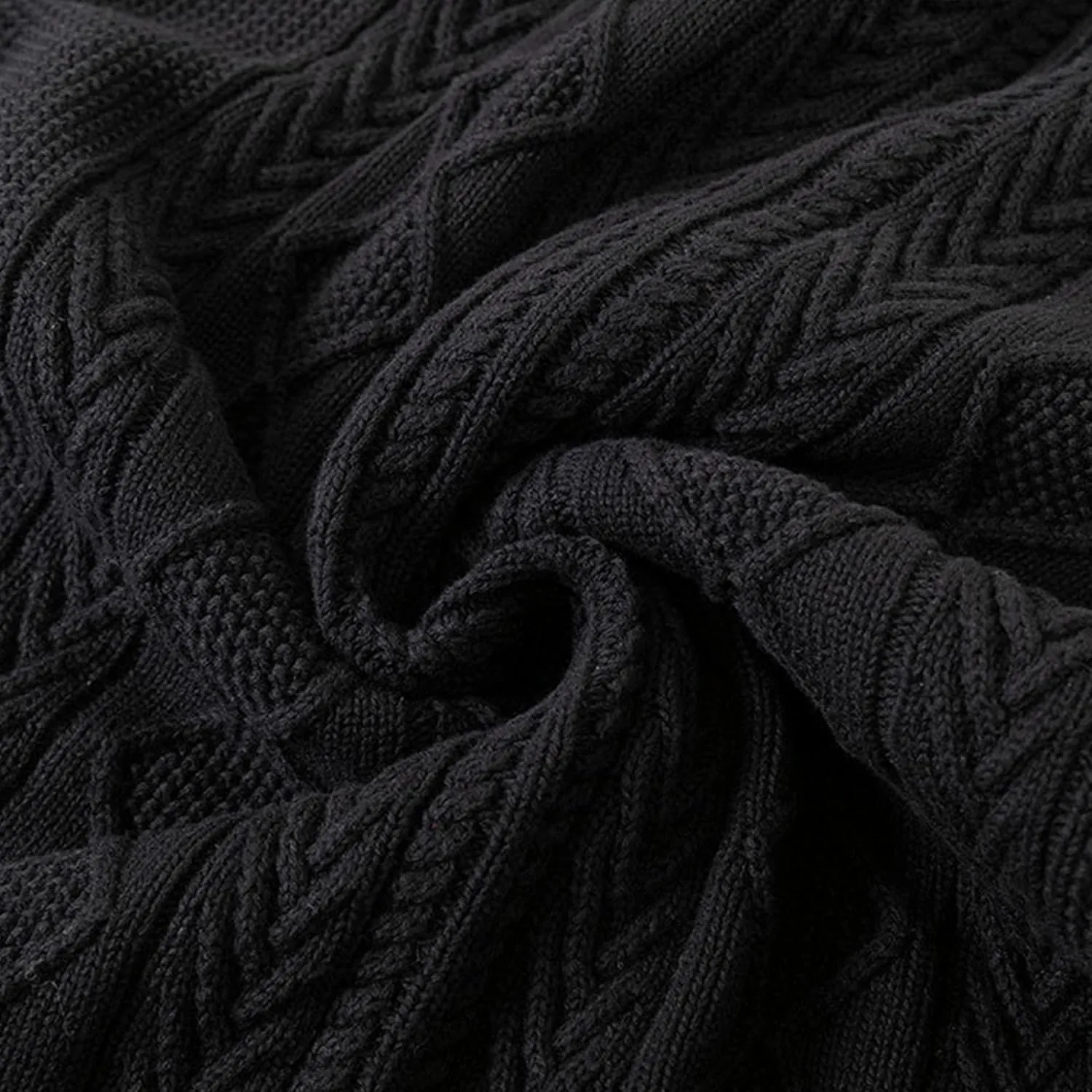 Men's Pocket Knitted Sweater Jacket Casual Button Down Men Knit Sweaters Coat Shawl Collar Knits Cardigan