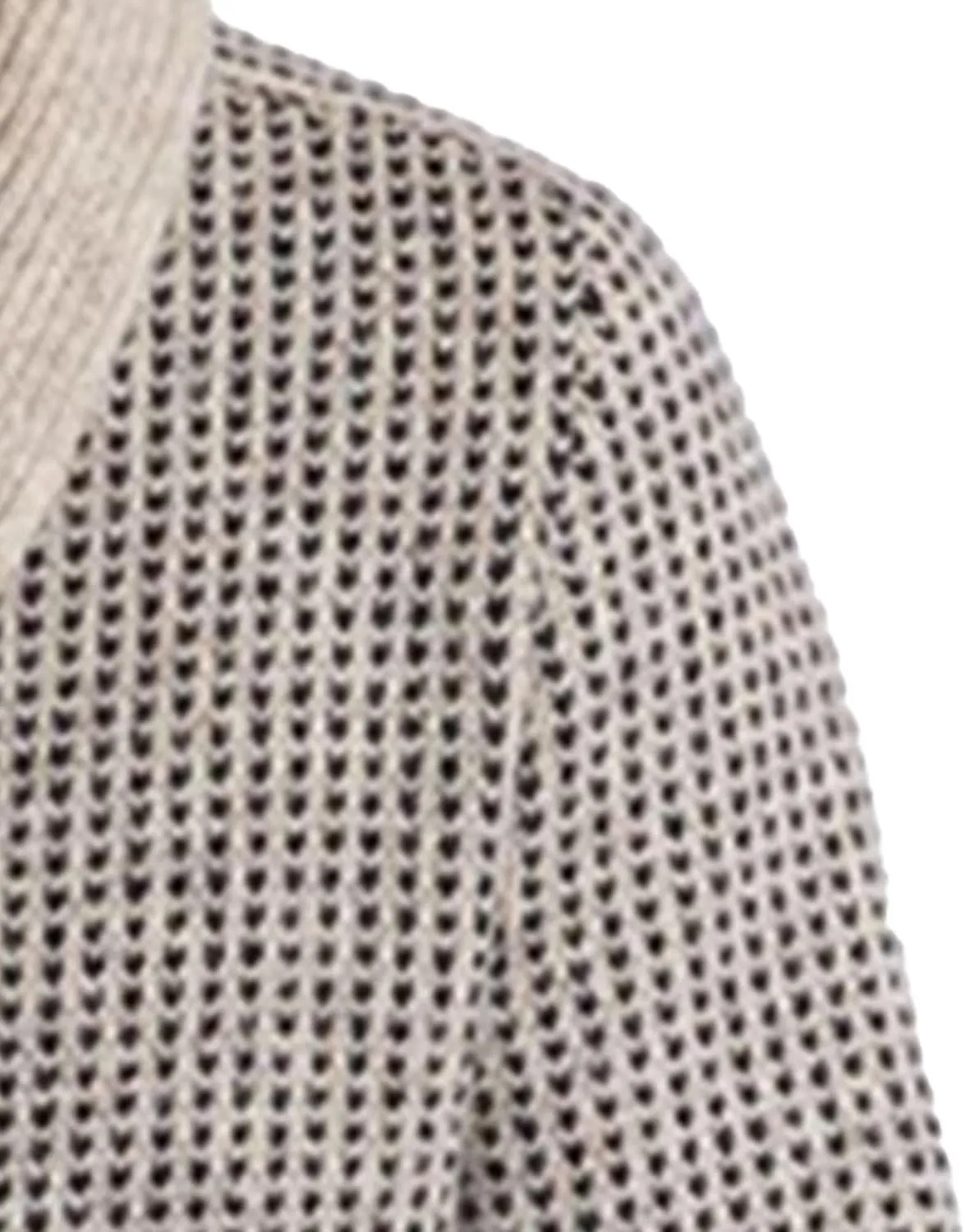 Men's Shawl Knitted Cardigan Button Down Casual Male Knit Sweater Coat Lightweight Pockets Knits Cardigans