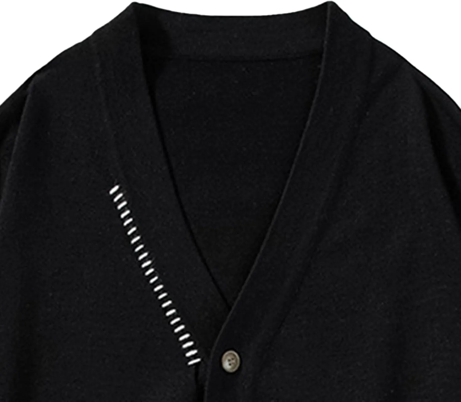 Men's Slim Fit Knitted Cardigan Lightweight Button Down Male Knit Sweater Casual V Neck Knits Sweaters Coat
