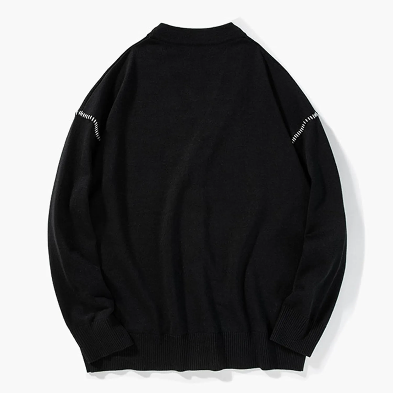 Men's Slim Fit Knitted Cardigan Lightweight Button Down Male Knit Sweater Casual V Neck Knits Sweaters Coat