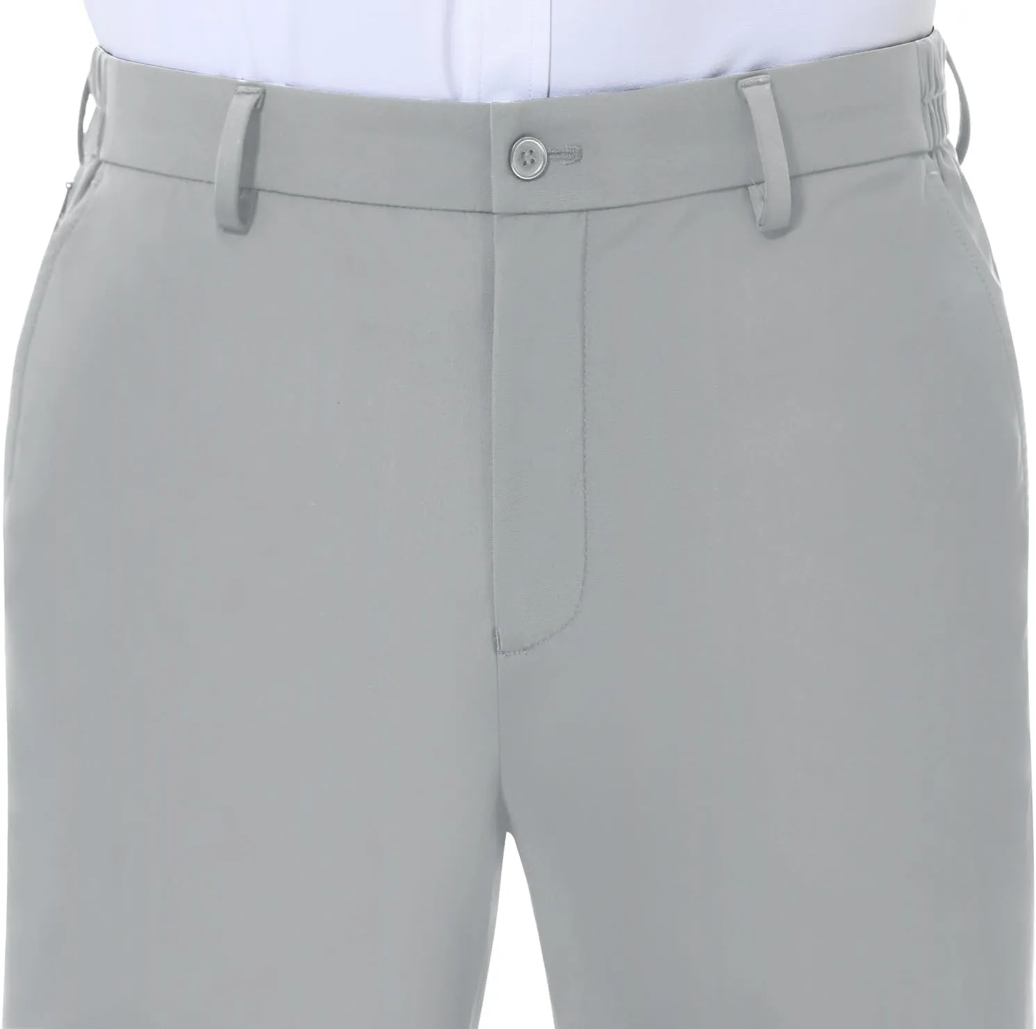 Mens Stretch Dress Pants Slim Fit Dress Pants for Men Expandable Waist Dress Pants Casual Athletic Golf Pants