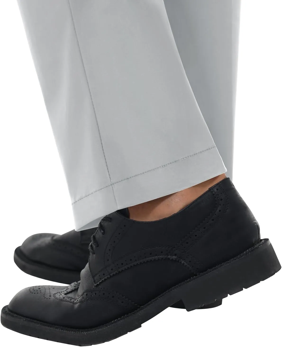 Mens Stretch Dress Pants Slim Fit Dress Pants for Men Expandable Waist Dress Pants Casual Athletic Golf Pants