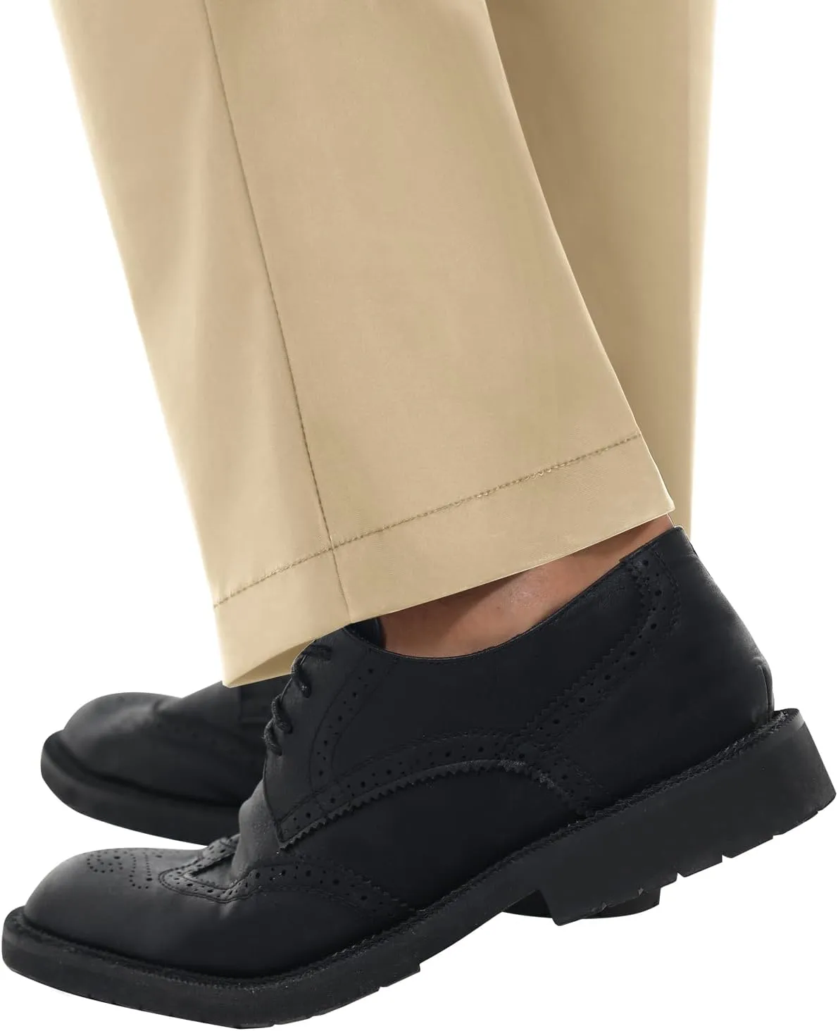 Mens Stretch Dress Pants Slim Fit Dress Pants for Men Expandable Waist Dress Pants Casual Athletic Golf Pants