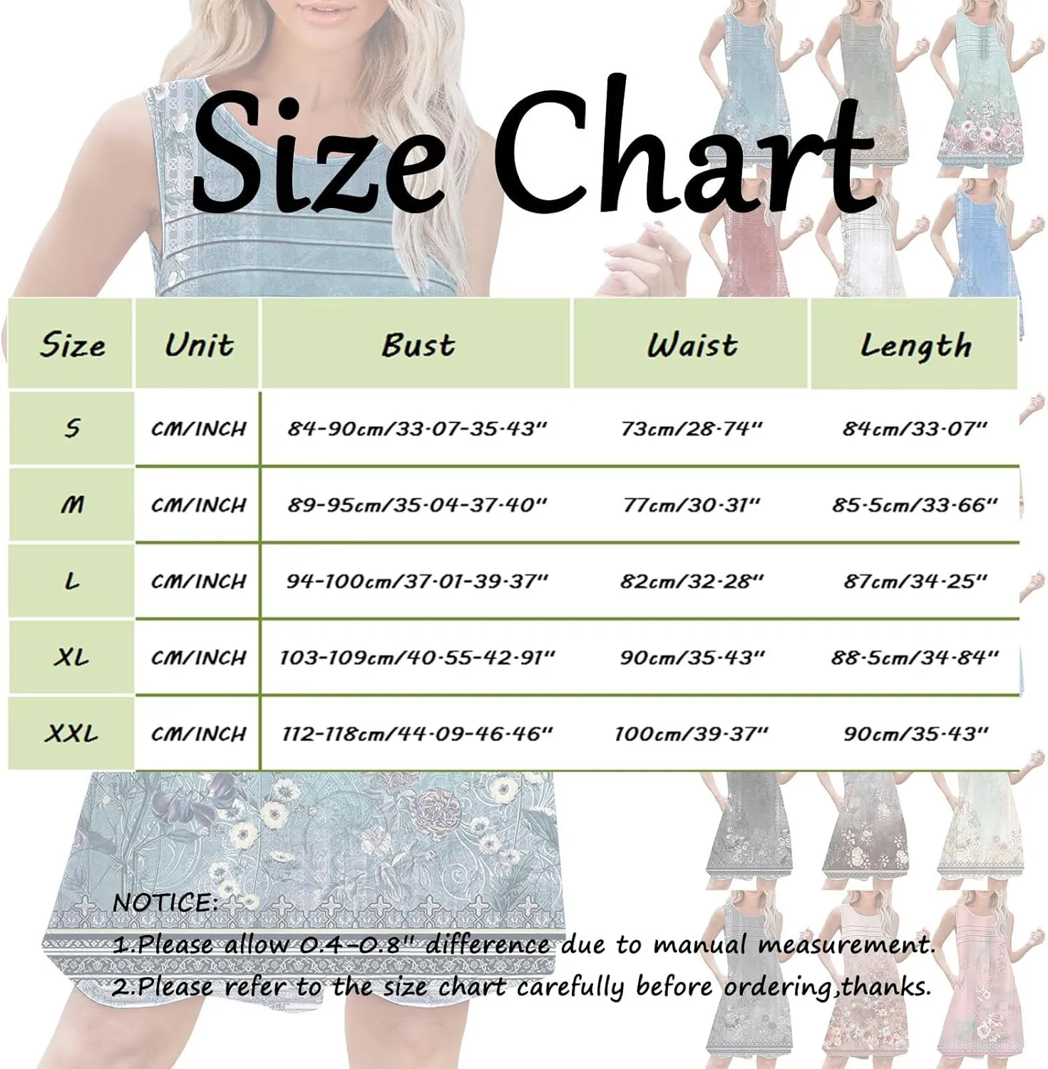 Minn Summer Dress Womens with Pockets Summer Casual Tank Dress Sleeveless Midi Beach Dress Beach Linen Dress Denim