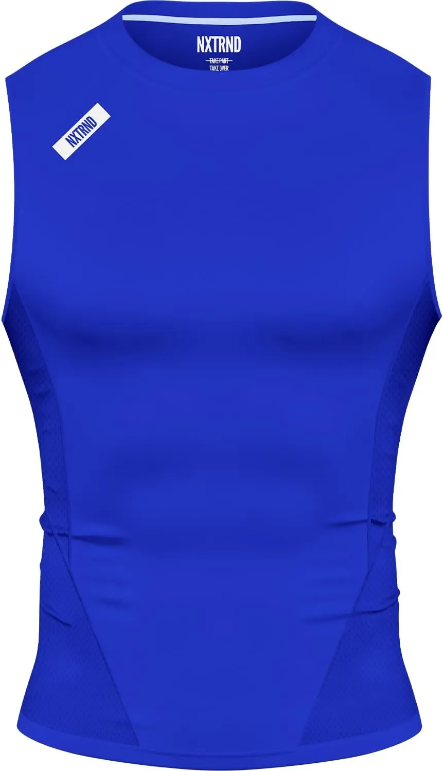 Nxtrnd Men's Compression Tank Top, Sleeveless Compression Shirt