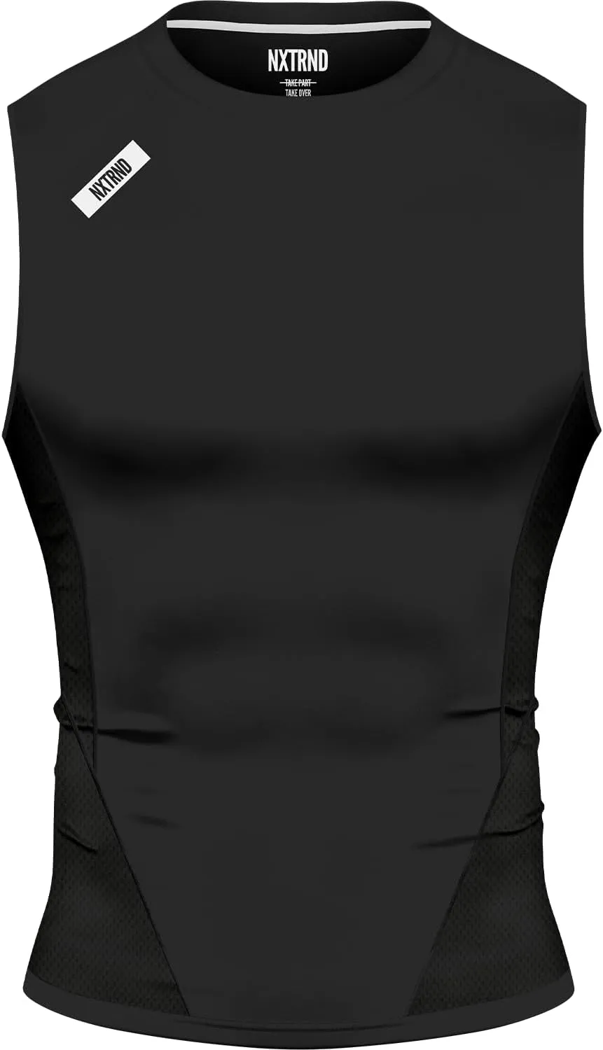 Nxtrnd Men's Compression Tank Top, Sleeveless Compression Shirt
