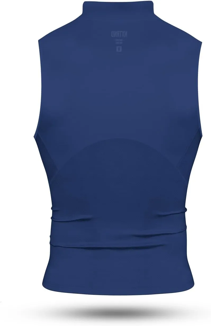 Nxtrnd Men's Turtleneck Compression Tank Top, Sleeveless Mock Neck