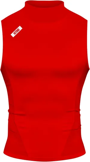 Nxtrnd Men's Turtleneck Compression Tank Top, Sleeveless Mock Neck