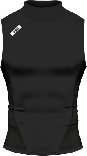 Nxtrnd Men's Turtleneck Compression Tank Top, Sleeveless Mock Neck
