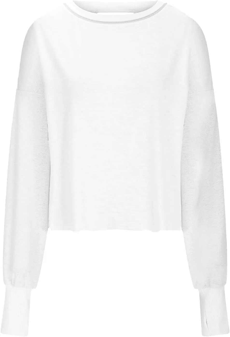 Oversized Open Back Sweatshirts for Womens Gym Backless Long Sleeve Crop Tops Workout Yoga Athletic Shirts Pullover