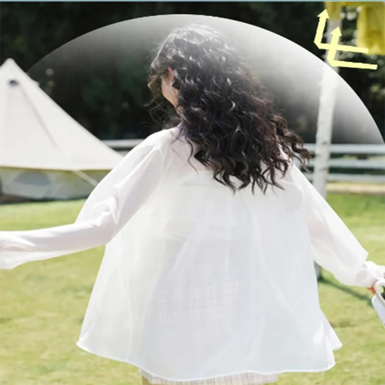 Summer Sunscreen Chiffon Shirt, Sunscreen T-Shirt in Silk Material, Long Sleeve Uv Blocking Shirts for Women