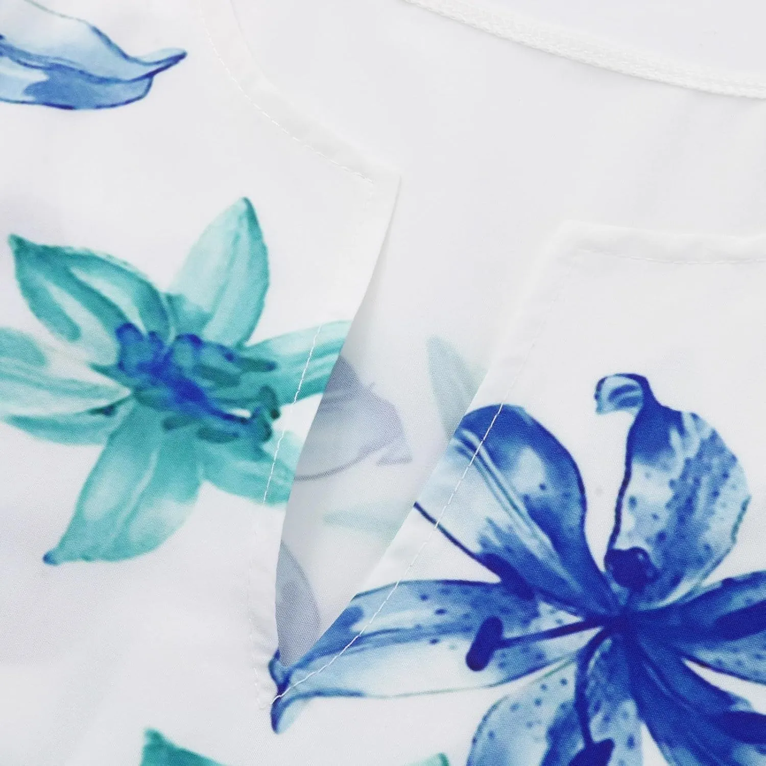 Sundresses for Women 2025 Trendy Flower Print Maxi Dresses Casual Boho Flowy Sundress Summer Vacation Party Dress