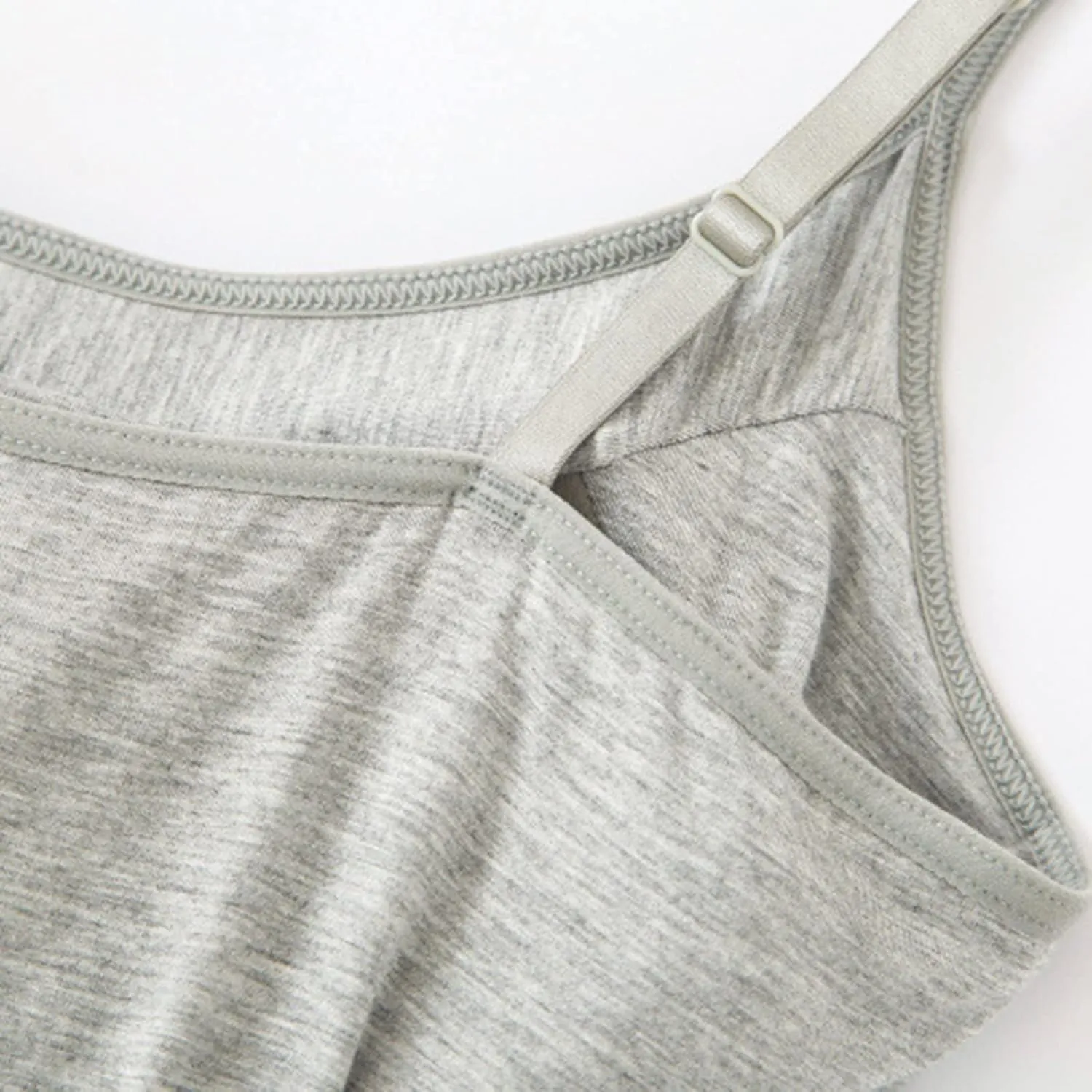 Tank Top for Women Cotton Tank Top with Built in Bra Camisole Tops wiith Padded Bra Workout Yoga Shirts