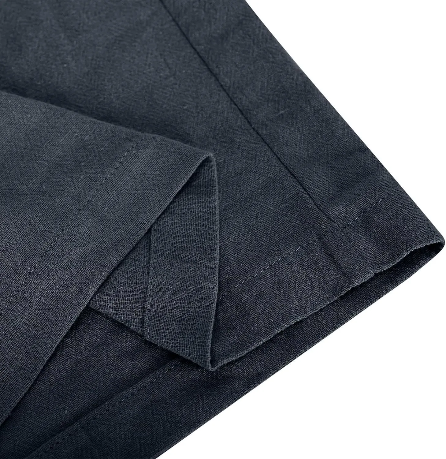 Wide Leg Cotton Linen Pants Women Summer 2025 Casual High Waisted Lounge Pants Beach Trousers Palazzo Sweatpants