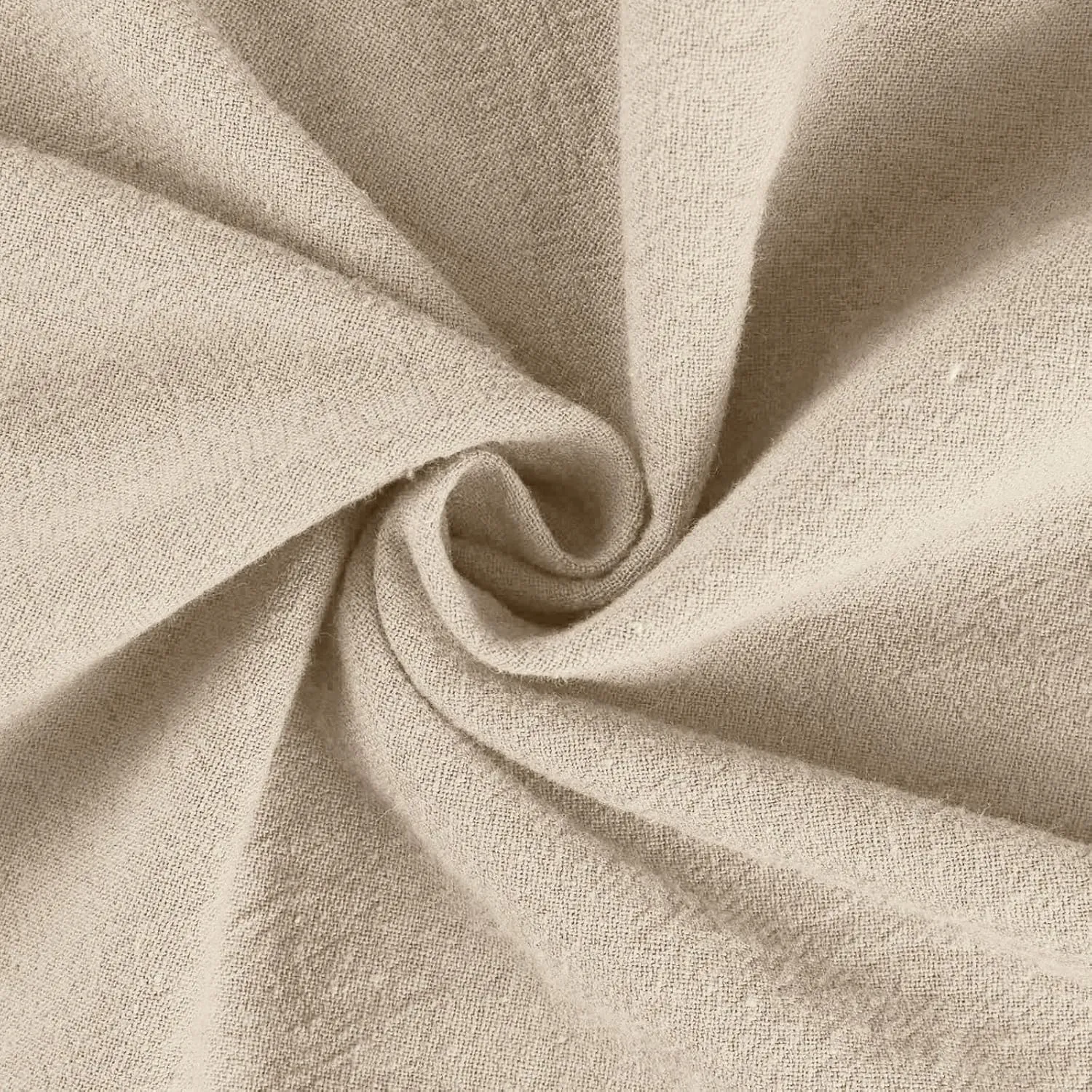 Wide Leg Linen Pants for Women Drawstring Waist Lightweight Summer Pants with Pocket Baggy Cotton Linen Palazzo Pants