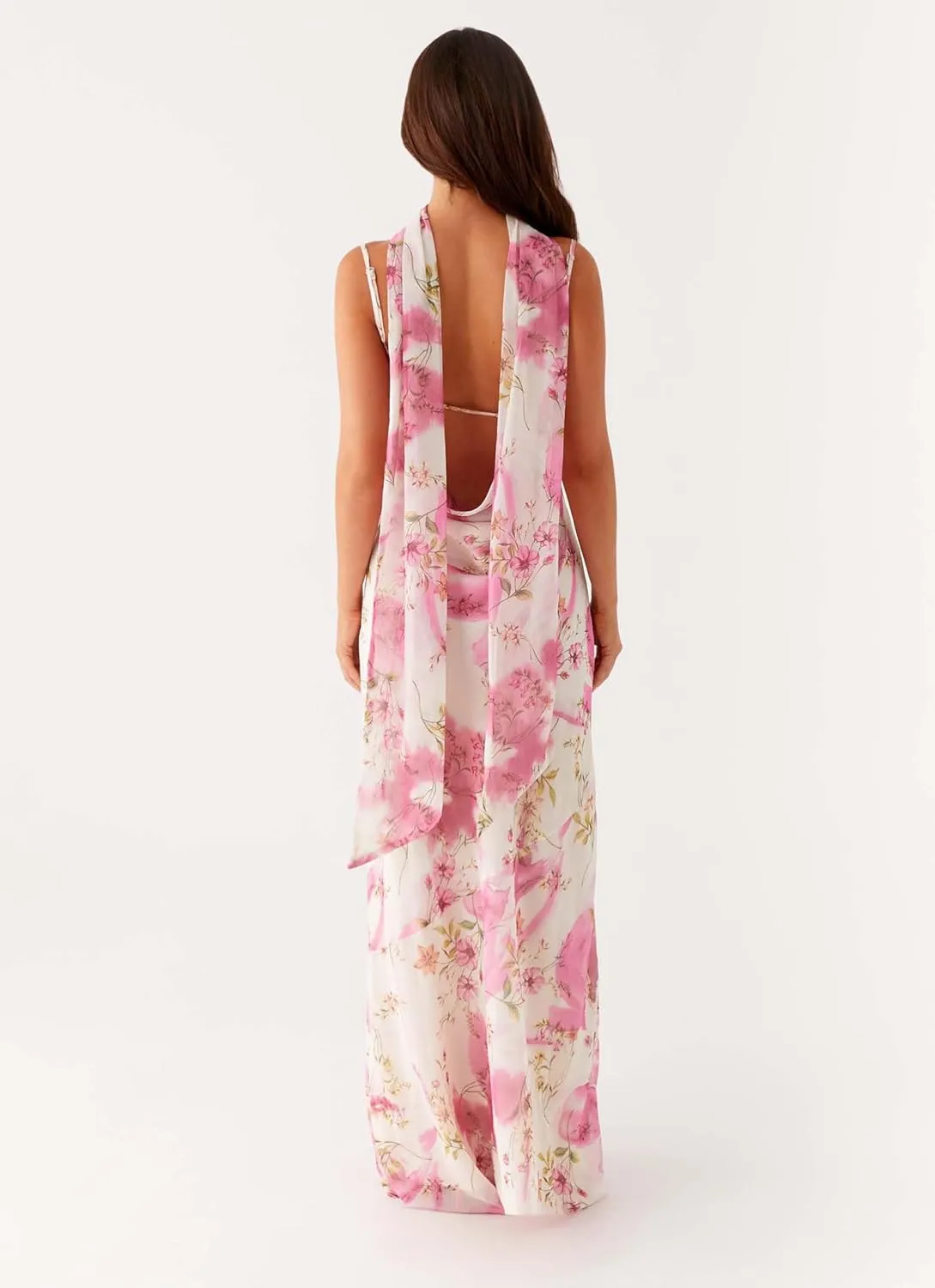 Women Strapless Tube Top Floral Maxi Dress Y2k Sleevelss Backless Bodycon Long Dress Summer Club Cocktail Sundress