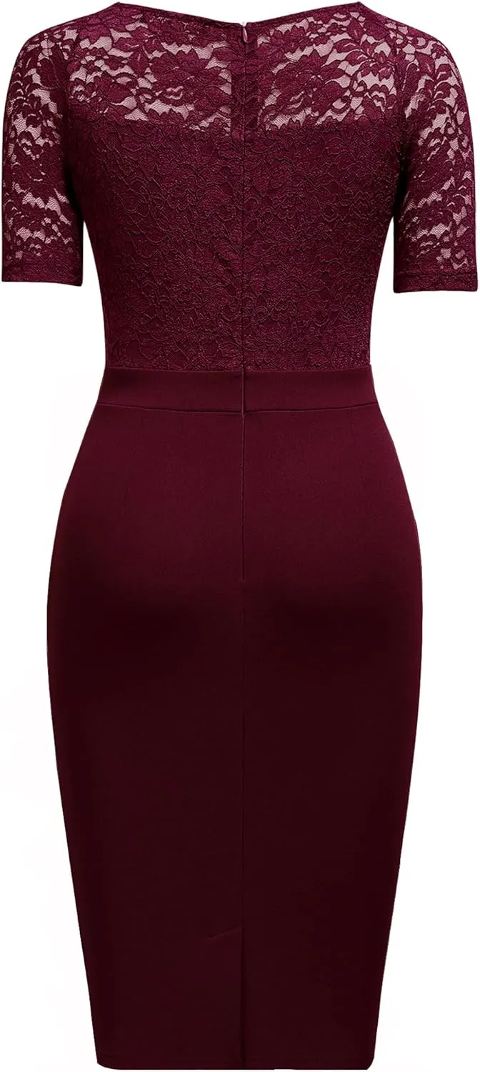 Womens Cocktail Dresses for Wedding Guest Evening Party Church Dress